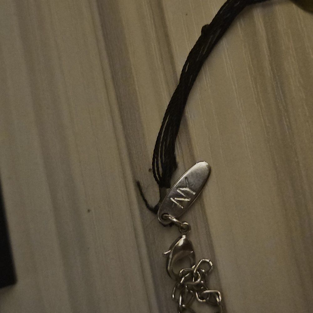 Multi Disk Layered Choker Necklace - Picture 4 of 5